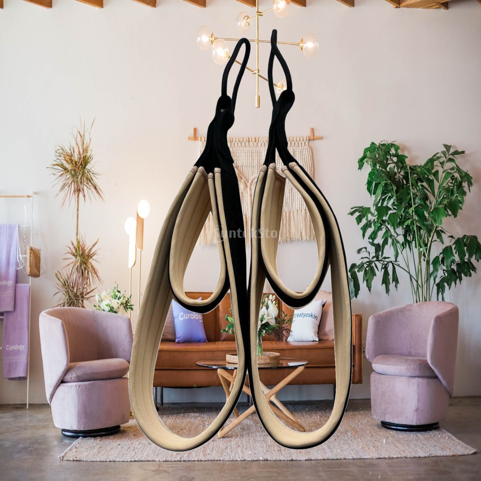 Pilates & Yoga Unleashed Studio Tuckahoe - Pilates Overhead Handle Non-Slip Grip Pilates