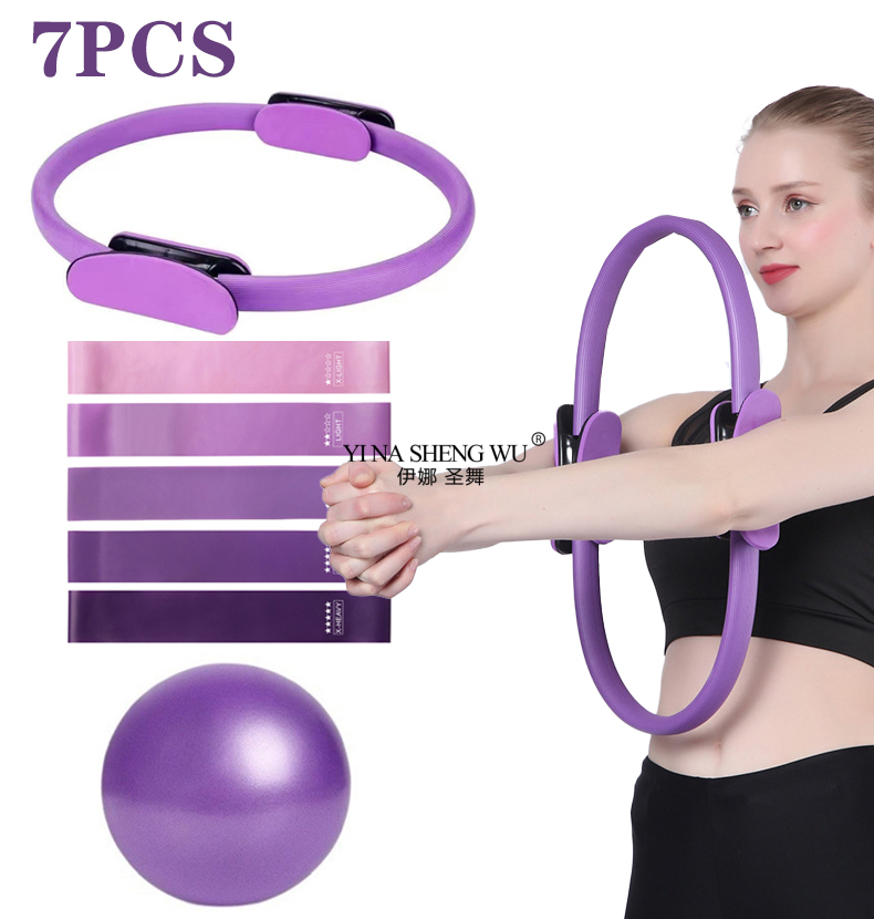 Pilates Ring Magic - 7Pcs Pilates Equipment For Home Workouts
