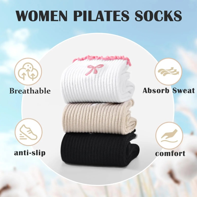 Professional Yoga Socks, Cotto - Pilates & Yoga Unleashed Studio Tuckahoe ulasan dan harga