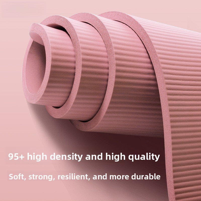 Thick Yoga Mat Anti-skid Sport - Pilates Yoga Matte ulasan dan harga