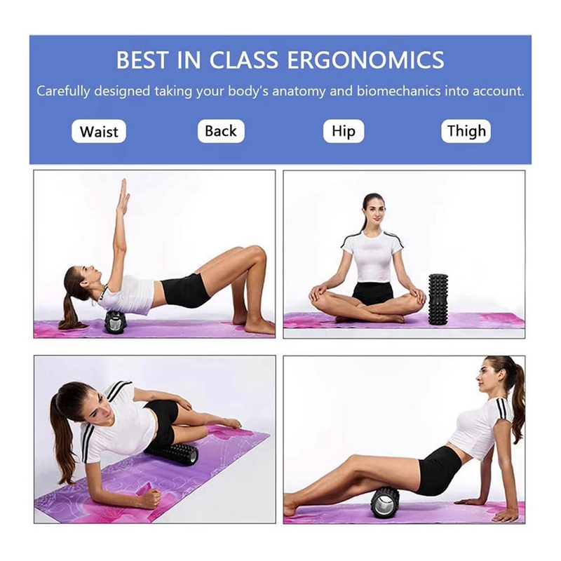 5 in 1 Yoga Foam Roller Muscle - Pilates Yoga Roller ulasan dan harga