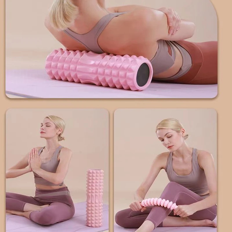 Hollow Foam Roller 45cm With Y - Pilates Yoga Roller ulasan dan harga