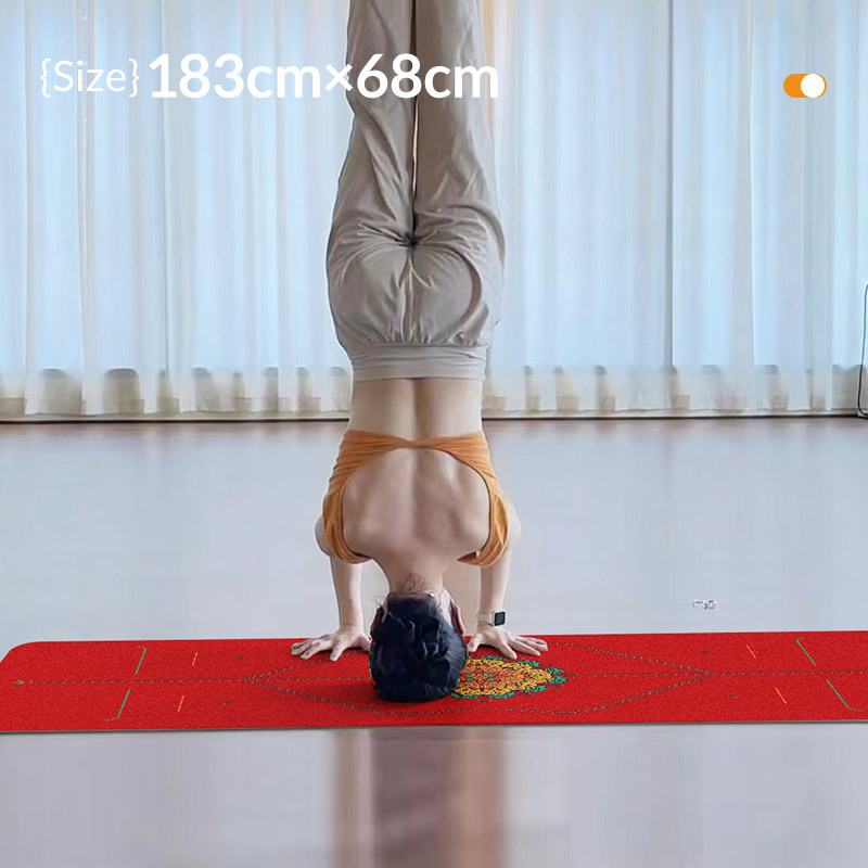 Zen Rhyme Frosted Pu Natural R - Pilates Yoga Matte ulasan dan harga