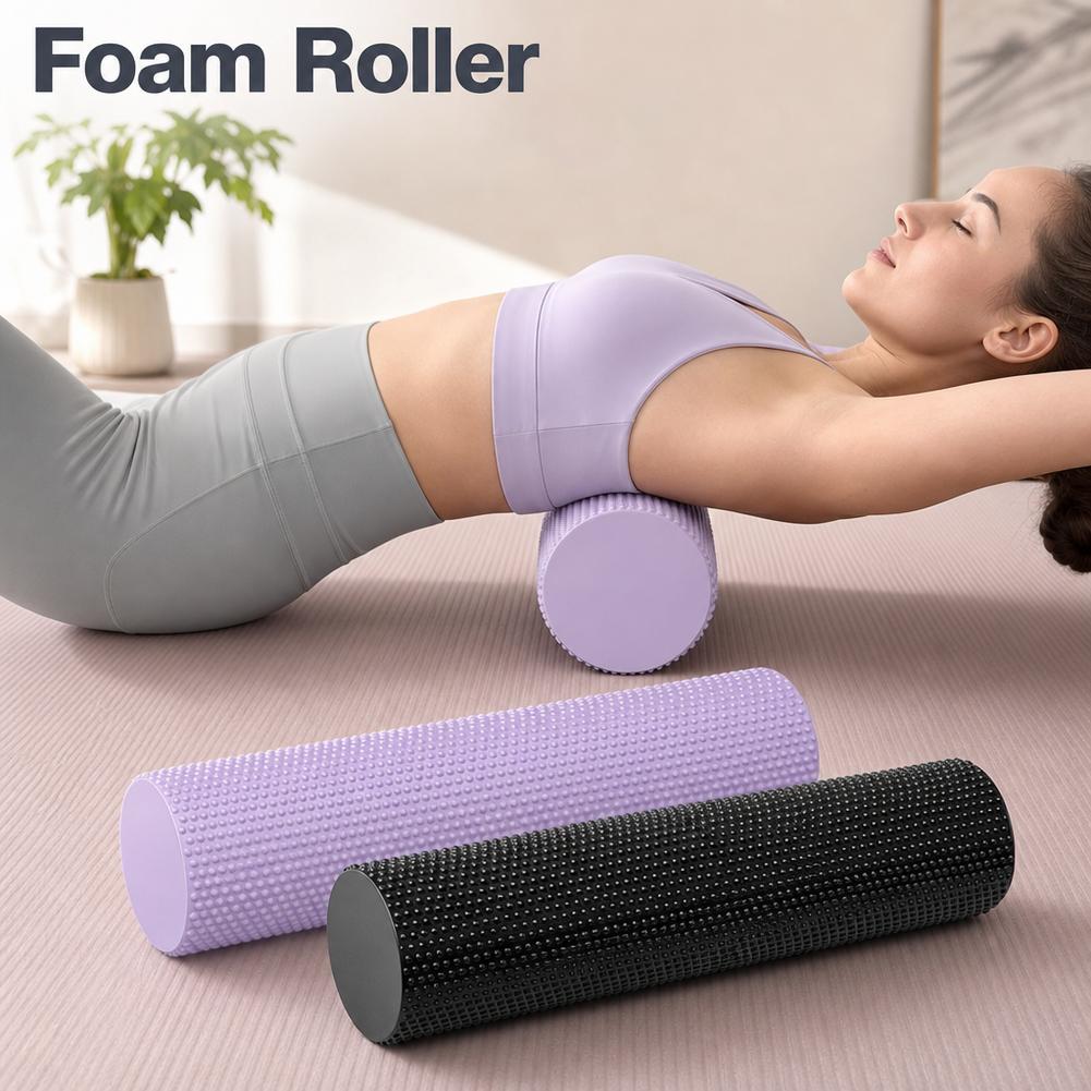 EVA Yoga Foam Roller High Dens - Pilates Yoga Roller ulasan dan harga