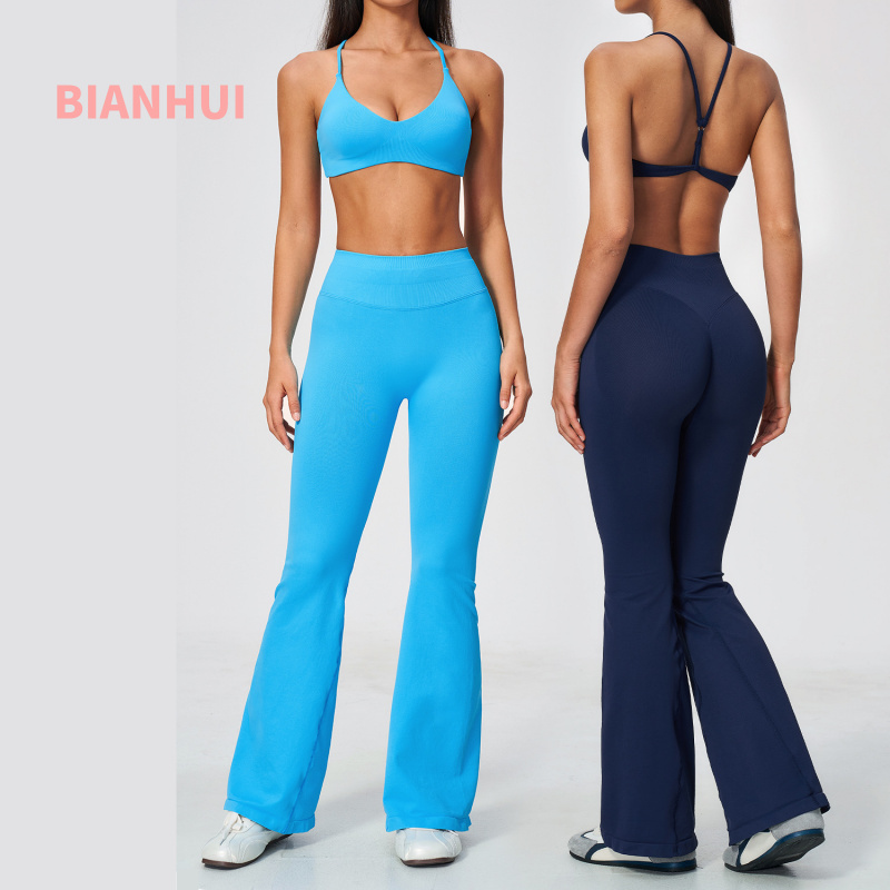2Pcs Ladies Seamless Fitness S - Pilates Yoga Legging ulasan dan harga