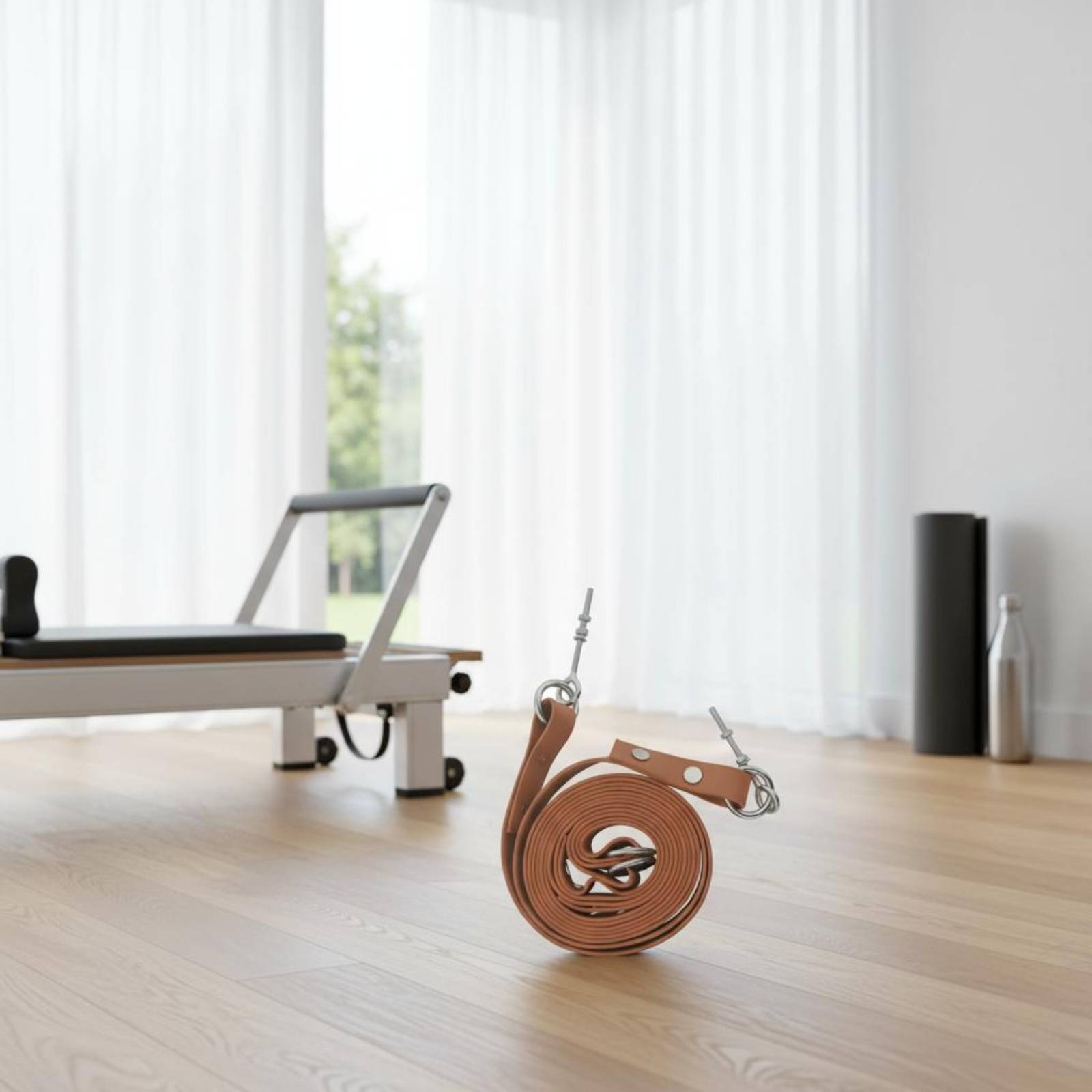 Reformer Double Loop Strap Com - Pilates & Yoga Unleashed Studio Tuckahoe ulasan dan harga