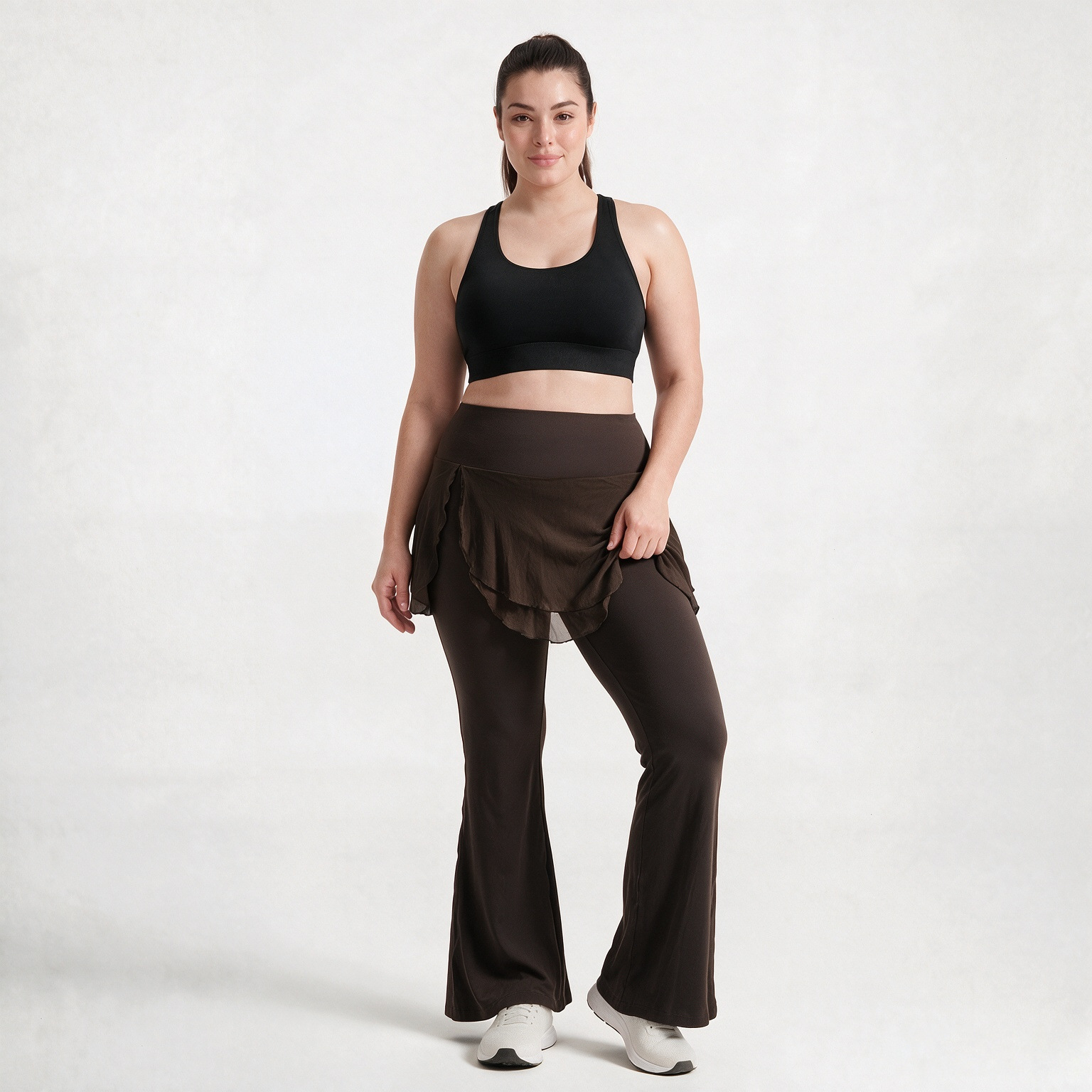 Plus Size Soft Motion Straight - Pilates Yoga Legging ulasan dan harga