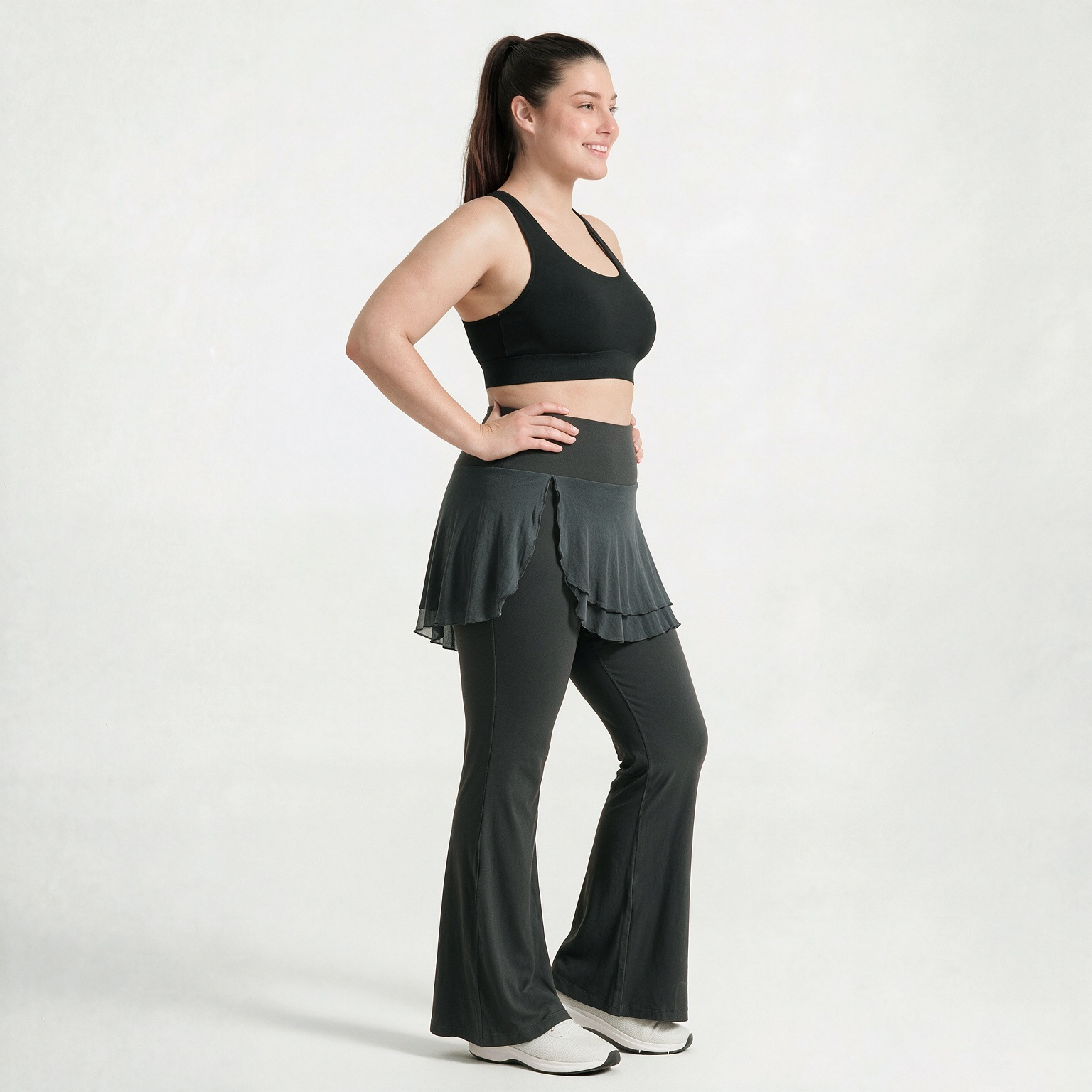 Plus Size Soft Motion Straight - Pilates Yoga Legging ulasan dan harga