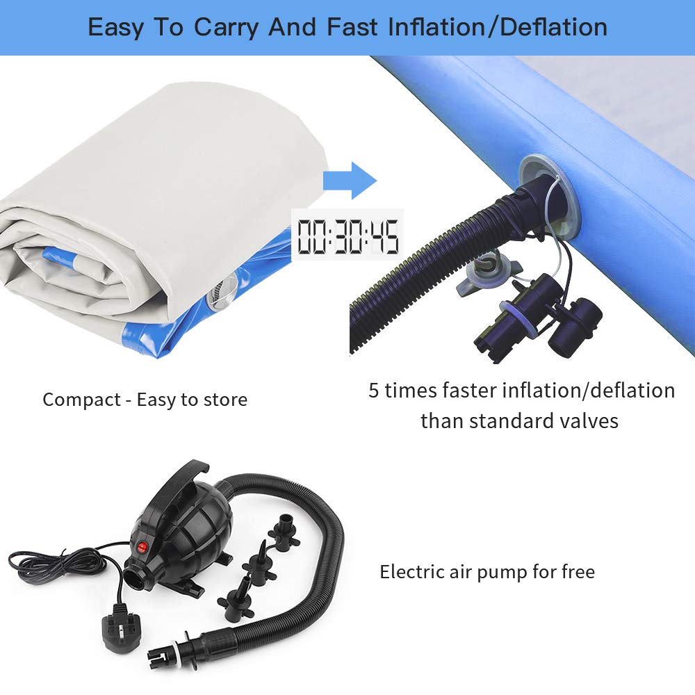 3 Meters Inflatable Air Gym Ai - Pilates Yoga Matte ulasan dan harga